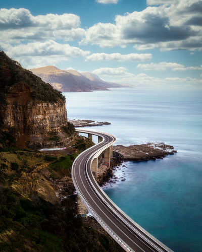 Sea cliff bridge, located 90 minutes south of sydney, along australia's east coast. 