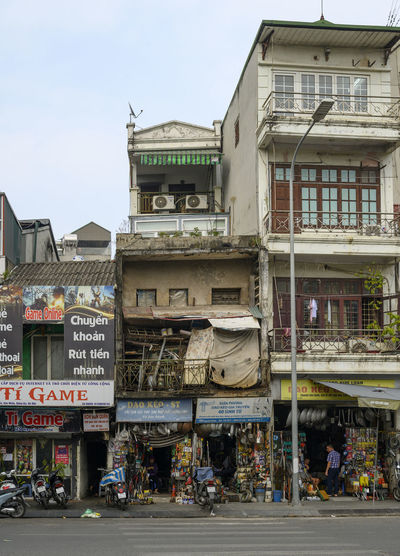 Buildings in city