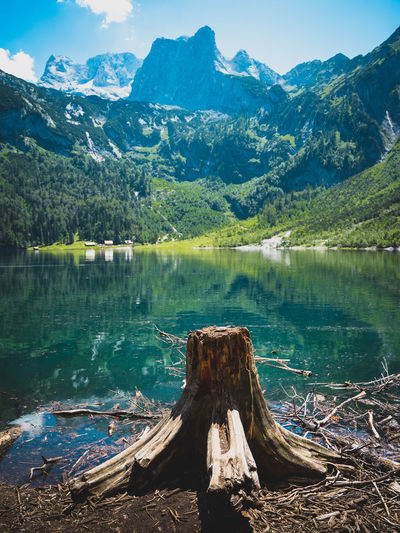 Lake gosau in austria