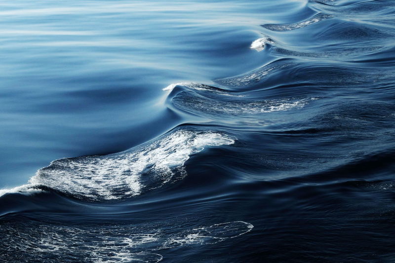 Close-up of water in sea