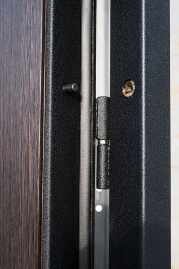 Close-up of door joint