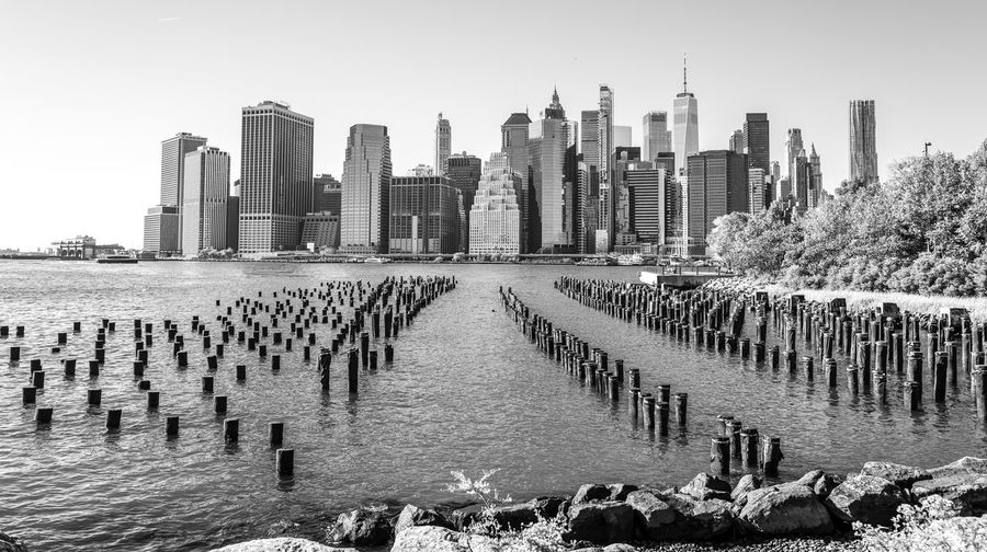 Panoramic view of city
