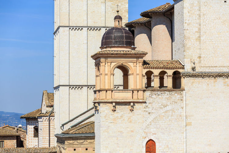 Detail of basilica of saint francis of assisi
