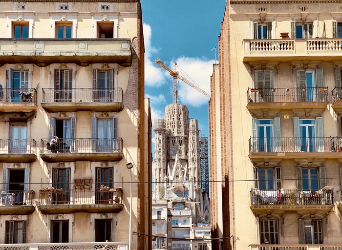Buildings in city