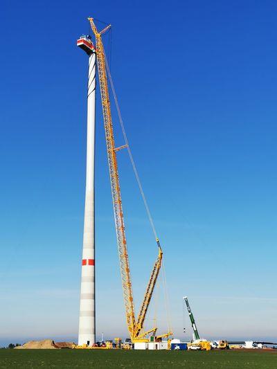 Construction of a wind turbine