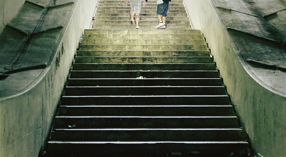 Low angle view of staircase