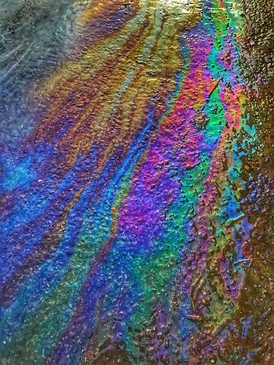 Full frame shot of rainbow over water