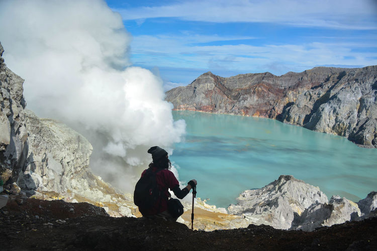 Ijen crater, east java