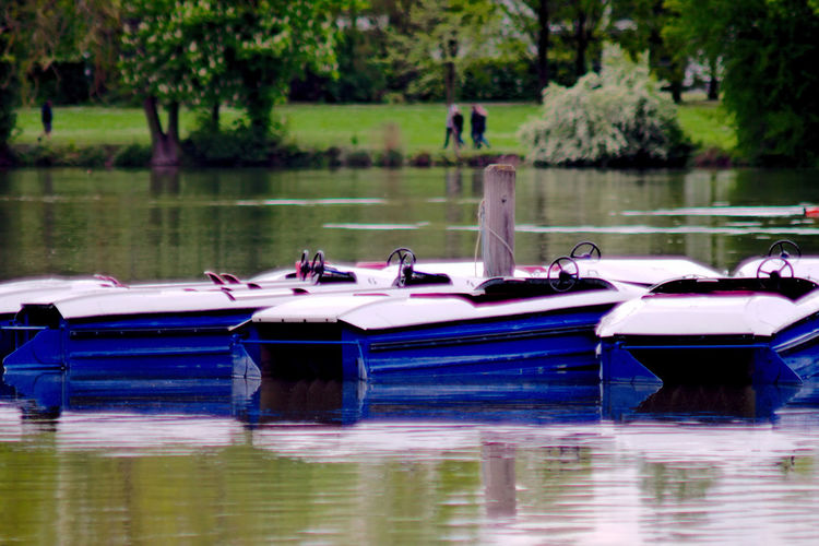 Boats in a lake