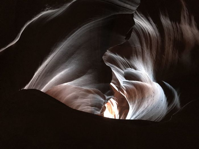 The heart of antelope canyon every place has a heart this one you can see.