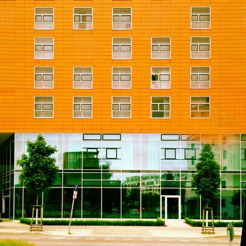 Buildings in city