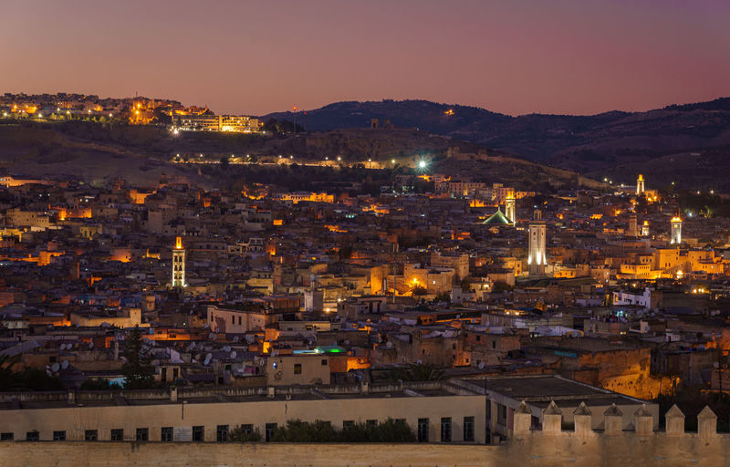 Fes city in morocco 