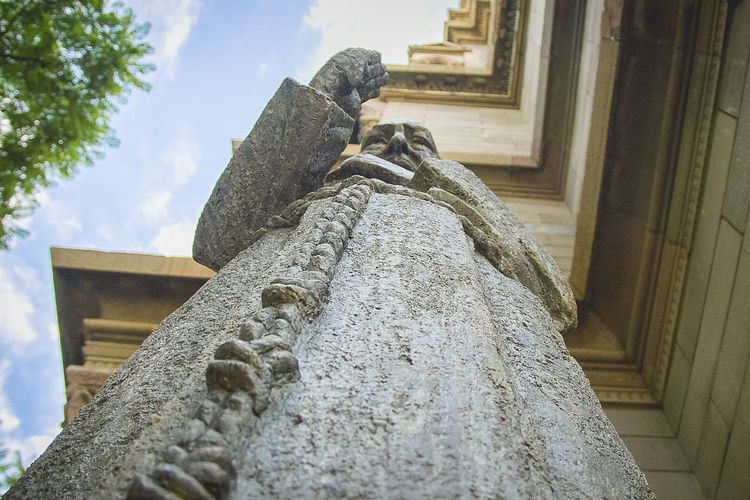 Low angle view of built structure
