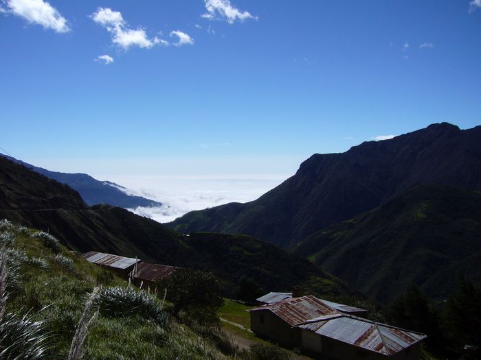 Ecuador's beautiful landscape between coast and andes