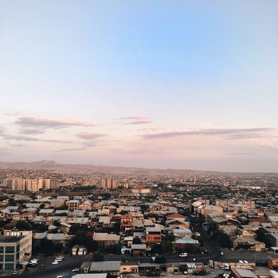 Aerial view of a city