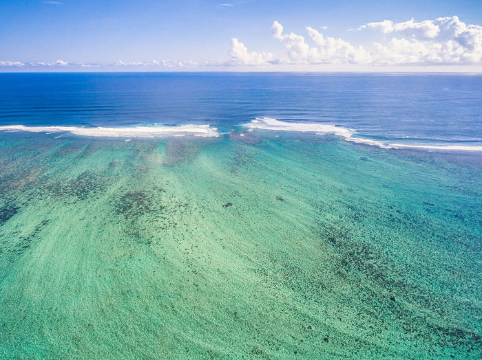 Scenic view of indian ocean