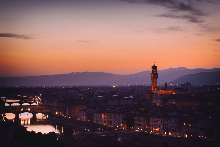 Florence at sunset, italy ii