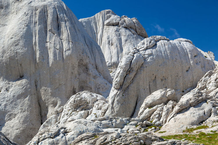 Tulove grede rocks on the velebit mountain, croatia
