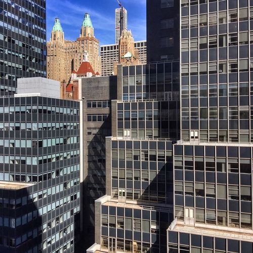 Buildings in city