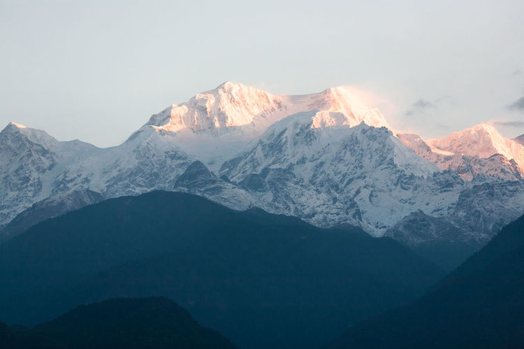 Kanchenjunga mountain view