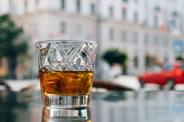 Close-up of drink