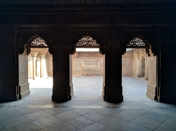 Corridor of gwalior fort
