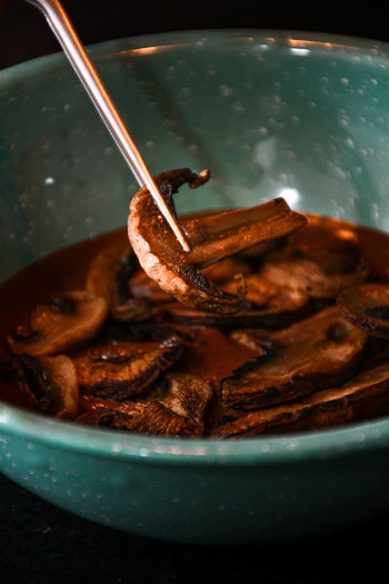 Close-up of food in bowl