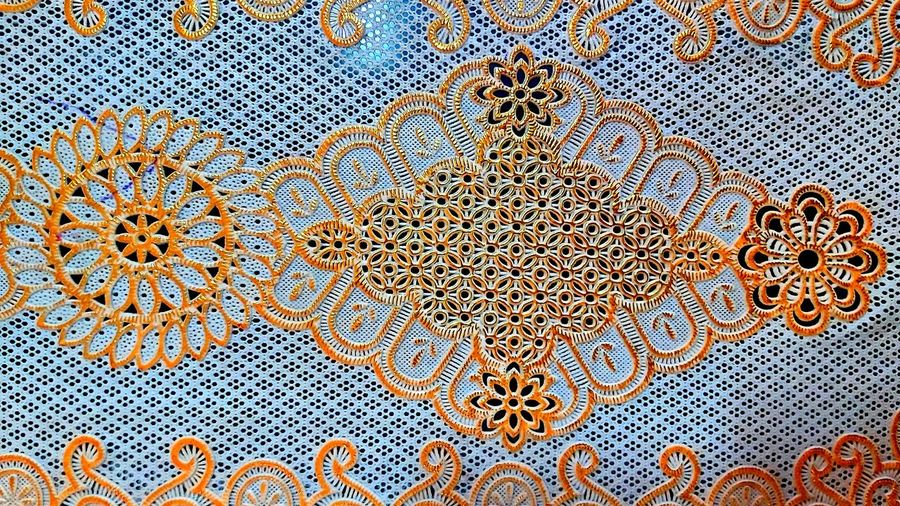 Full frame shot of patterned pattern on floor