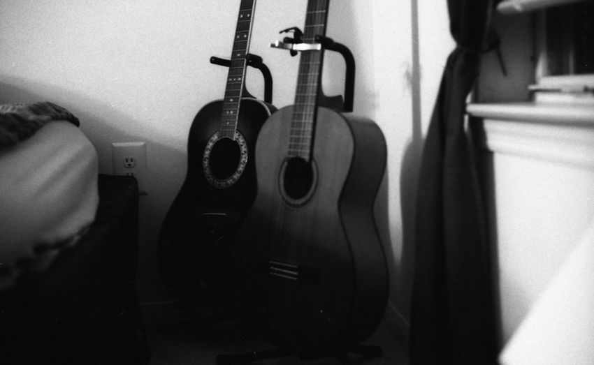 Close-up of guitar