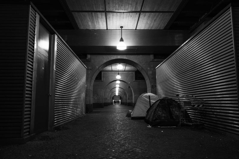 Illuminated corridor